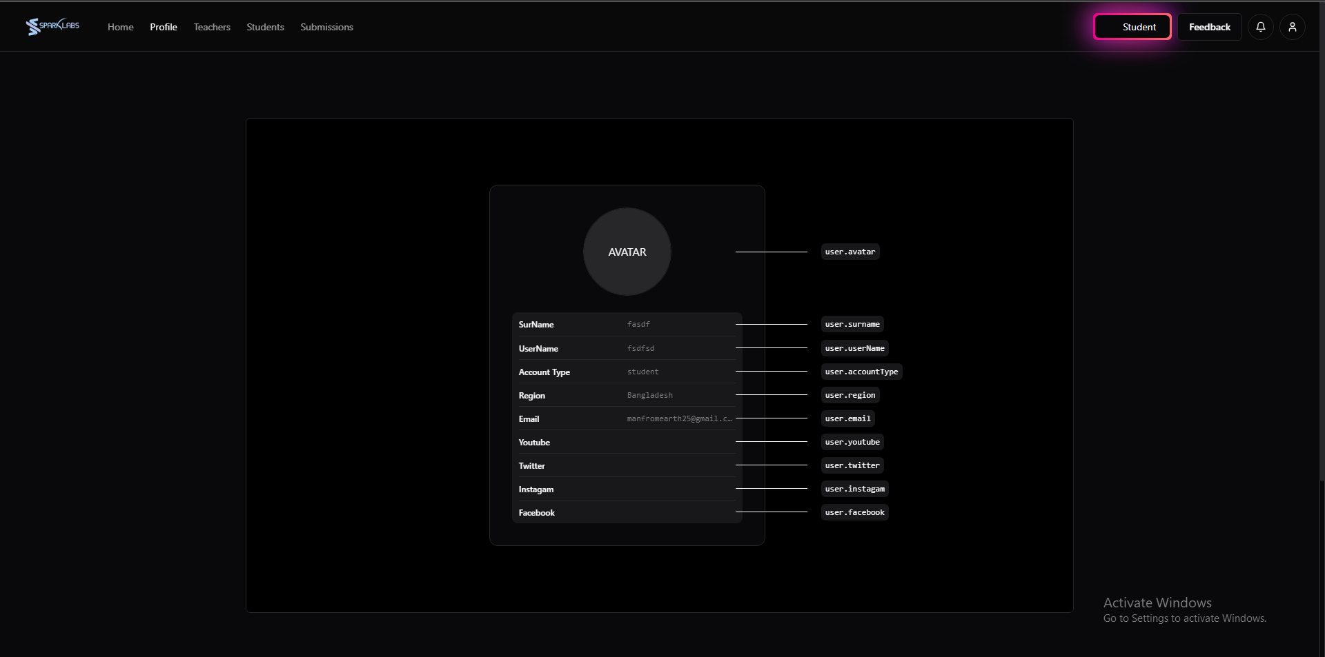 Sparks Lab screenshot